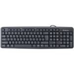 კლავიატურა Wired keyboard Defender Element HB-520 USB RU, black, full-sized