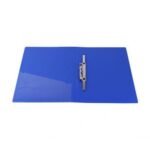 საქაღალდე კლიპფაილი ზამბარიანი A4 ლურჯი