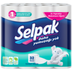 Selpak-საპირფარეშოს ქაღალდი 32ც (3ფენა)