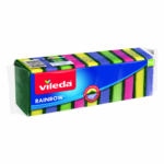 VILEDA RAINBOW ჭურჭლის ღრუბელი 10ც