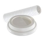 ჭიქის პლასტმასის სახურავი 50ც